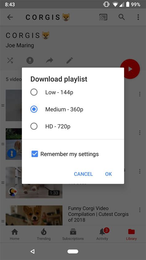 To save a video from youtube to your android, launch the youtube app, find the video you want to download, then tap download below the video and choose quality options, such as 720p or 360p. How to get the most from YouTube Premium: Top tips and ...