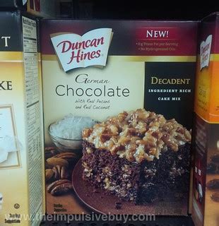 Our most trusted duncan hines chocolate bundt cake recipes. Duncan Hines Decadent German Chocolate Cake Mix | theimpulsivebuy | Flickr