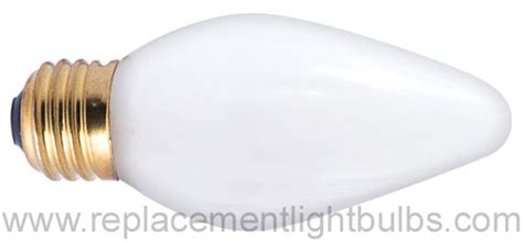 Home/home & garden/lamps, lighting & ceiling fans/light bulbs. Bulbrite 25F15WH 130V 25W E26 Medium Screw White Fiesta ...