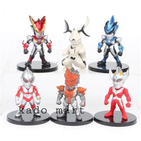 Jual Figure Ultraman Set 6 Mainan Anak Ultraman Di Lapak Kado Mart