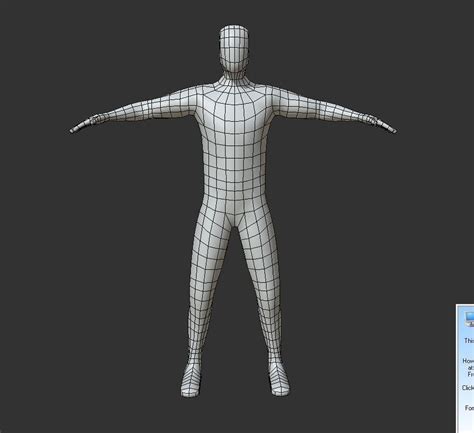 D Model Low Poly Base Human Male Character Asset Free Hot Nude Porn