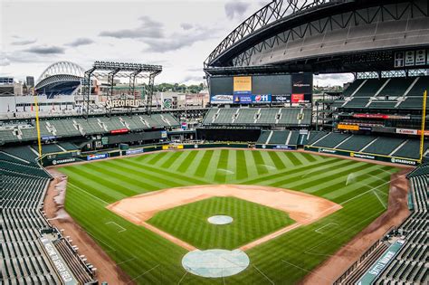 view from home plate at safeco field seattle mariners ba… flickr