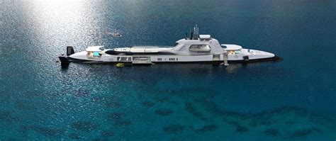 The M5 A Submarine Super Yacht That Offers A Cruise Through The North