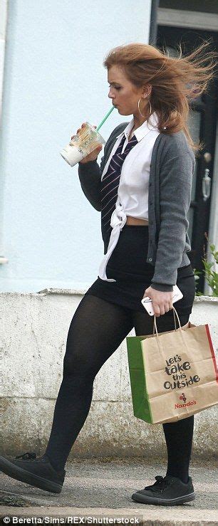 Maisie Smith As Tiffany On Set Of Eastenders Fashion Tights Fashion