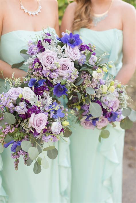 A Perfect Mint Green And Lavender Backyard Wedding At The Historic Hearn