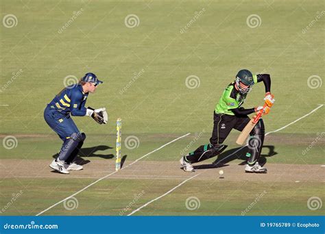 One Day Cricket Editorial Stock Image Image Of Green 19765789