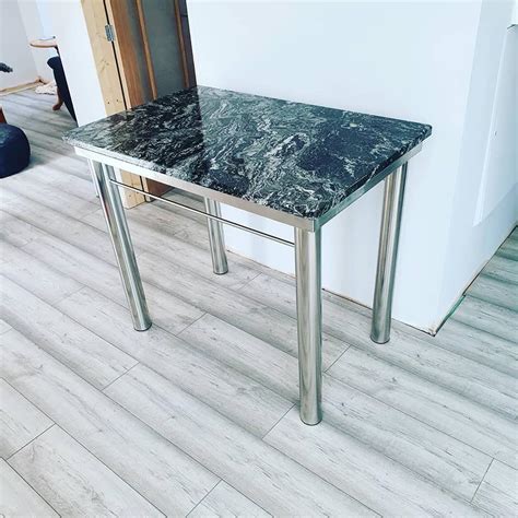 Stainless Steel Table Frame With Granite Top Fabrication Tig Welding