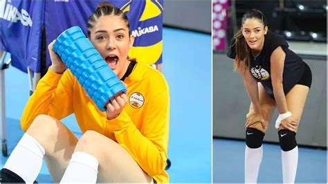 Super Coolcrazy And Beautiful Volleyball Player Zehra Gunes Hd Youtube