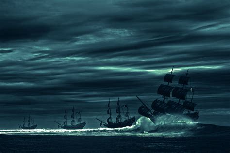 無料画像 海洋 ボート 車両 嵐 闇 北極 灰色の空 画像 側 ウォータークラフト スクリーンショット 海賊船
