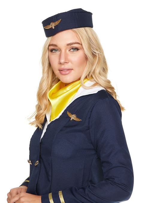 Womens Flight Crew Attendant Costume