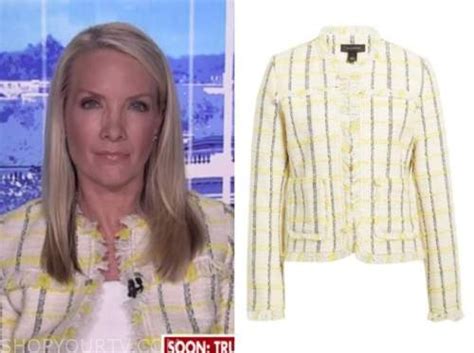 The Daily Briefing October 2020 Dana Perinos White And Yellow Tweed