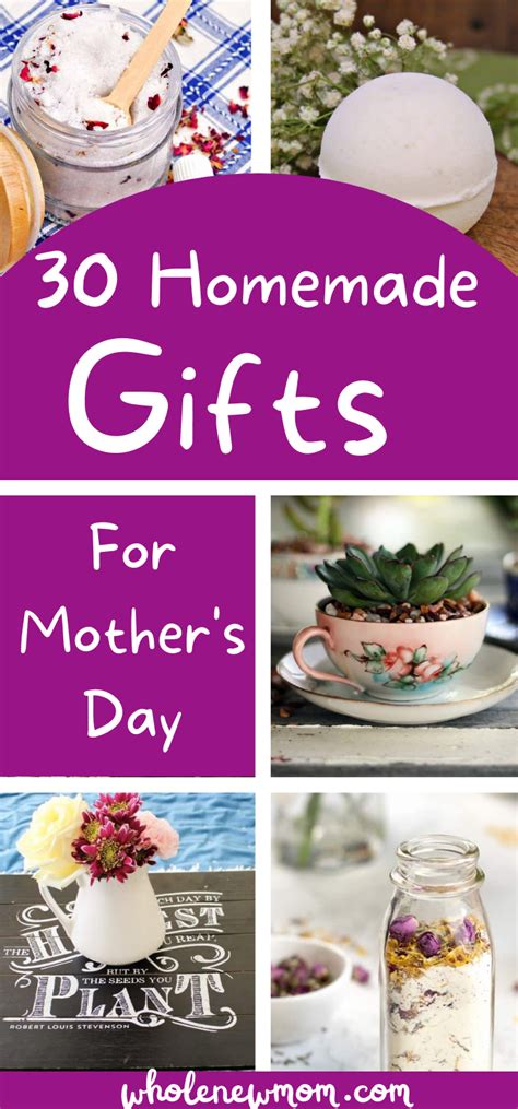 30 Diy Homemade Mothers Dayt Ideas That You Mom Will Love There Is Sure To Be Something In