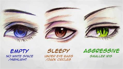 How To Draw Anime Eyes Male Step By Step Draw Eyes Anime Male Drawing