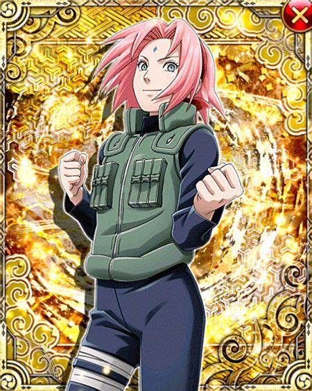 Naruto 5 Stars Cards Part 1 Naruto Shippuden Anime Naruto Sakura Uchiha