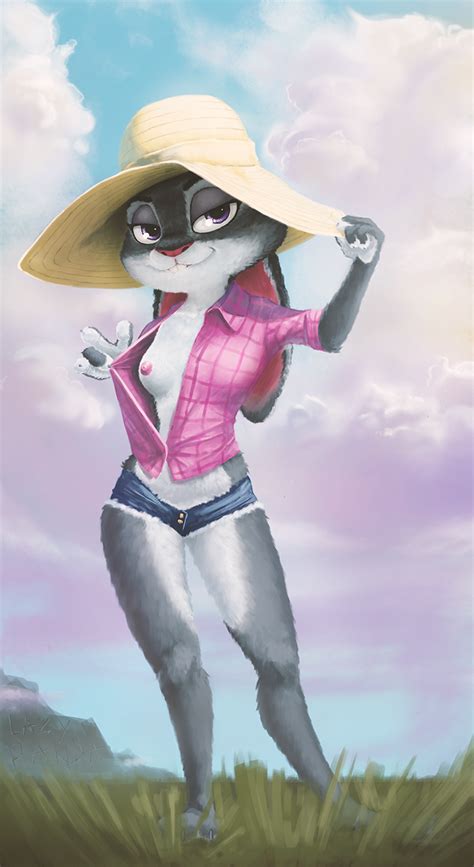 Rule Anthro Breast Breasts Bunny Clothed Clothing Digital