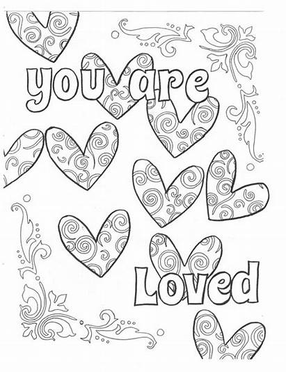 Coloring Pages Loved Sorry Printable Self Yourself
