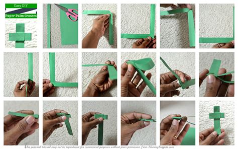 How To Make A Palm Cross With Paper Ourparishwls