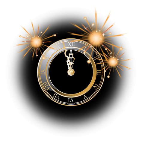 New Year Clock Icons Png Free Png And Icons Downloads
