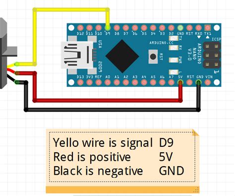 Sweep Servo Motor With Arduino Nano Instructables