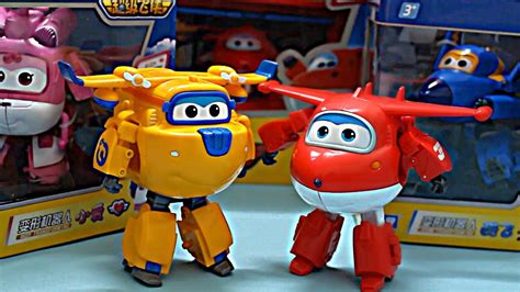 Super Wings Transforming Planes Toy Review Youtube