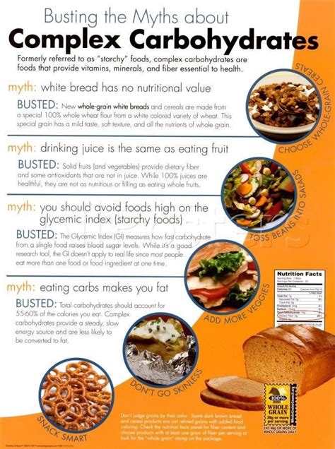 Busting The Myths About Complex Carbohydrates Carbohydrates