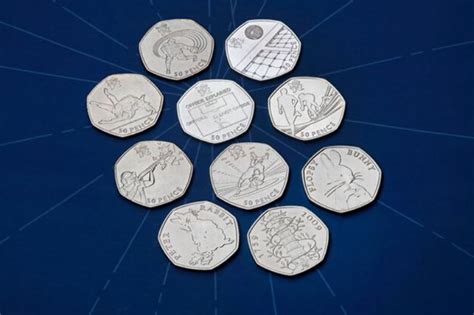 Royal Mint Names Ten Rarest 50p Coins In Circulation And This Is How