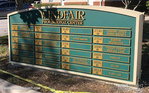 Multi Tenant Monument Signs In Tampa Bay Area Fl