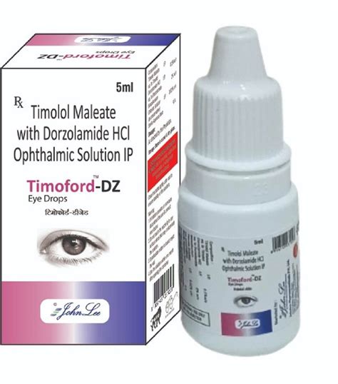 Timolol Maleate With Dorzolamide Hcl Ophthalmic Solution Ip 5 Ml At Rs