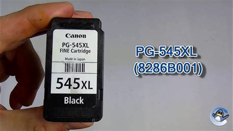 How To Refill Canon Pg 545xl 8286b001 Black Ink Cartridge Youtube