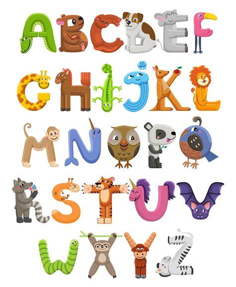 Animal Alphabet Letters Printable Printable Word Searches