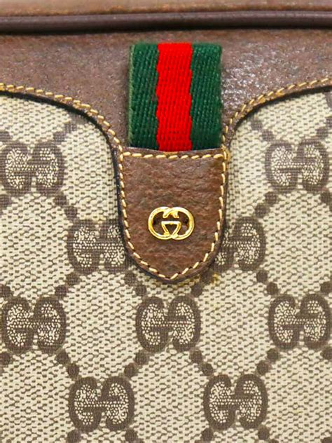 Gucci 2006 Gg Sherry Line Pvc Leather Shoulder Bag · Into