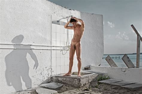 Tumblr Stranger In Outdoor Shower