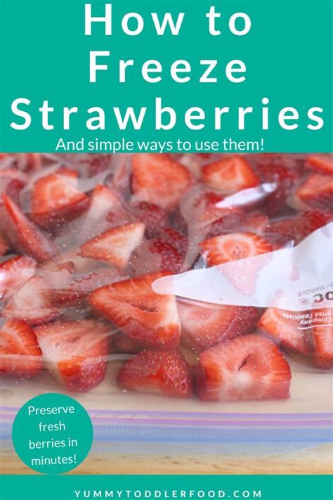 How To Freeze Strawberries The Easiest Way Ever Recipe Frozen