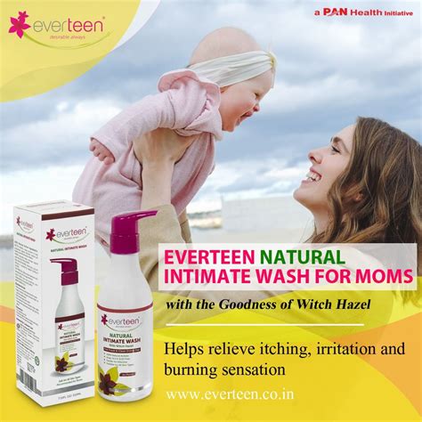 Everteen Witch Hazel Natural Intimate Wash For Moms 105ml Intimate