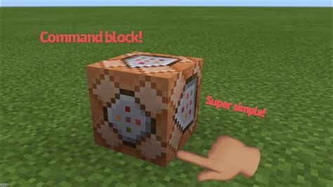 How To Make A Command Block In Mincraft Youtube