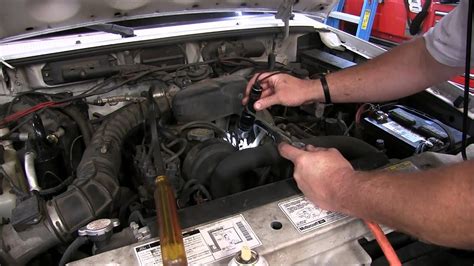 How To Replace An Injector On A 2000 Ford Ranger Youtube