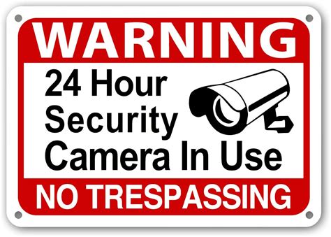 Security Signs And Decals Home Security Warning Security Property 24 Hour