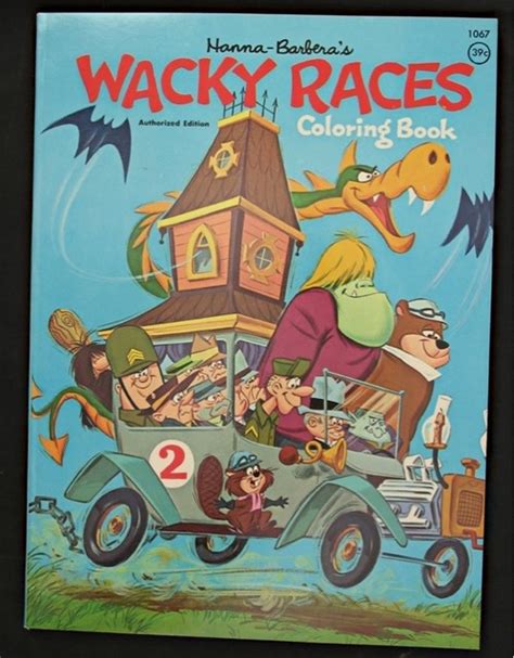 Wacky Races Coloring Book 1969 Flickr Photo Sharing