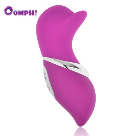 Oomph Little Sweetheart Sex Toys For Women Dolphin 7 Frequency Silicone Vibrator Female G Spot