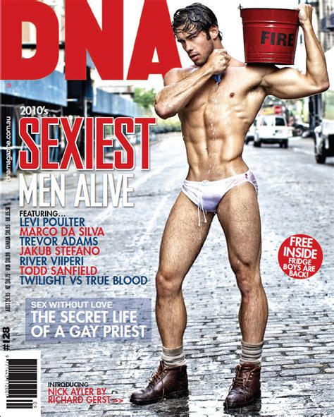 Gregg Hommes Model Voted One Of The 50 Sexiest Men Alive Underwear News Briefs