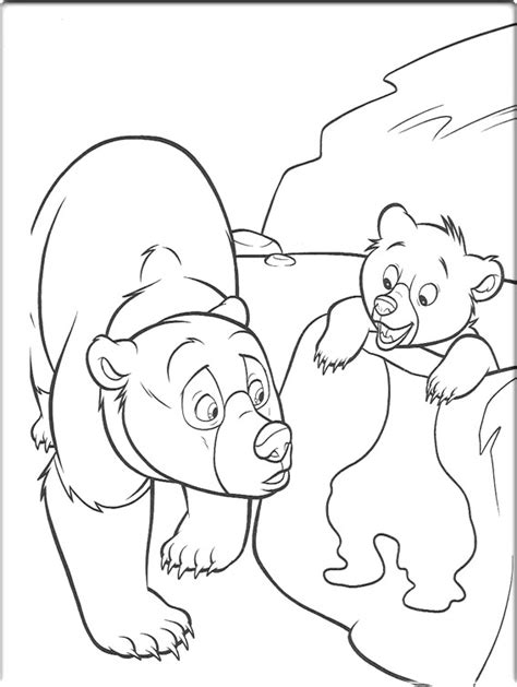 Our coloring pages offer younger children wonderful opportunities to develop their creativity and work their pencil grip in preparation for learning how to write. Brother Bear Coloring Pages | Learn To Coloring