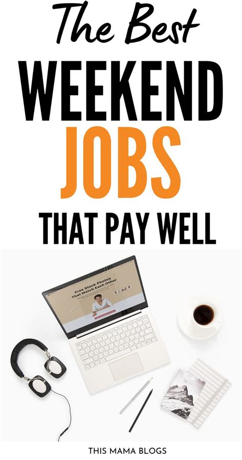 16 Best Weekend Jobs to Make Extra Money in 2021 | Weekend jobs ...