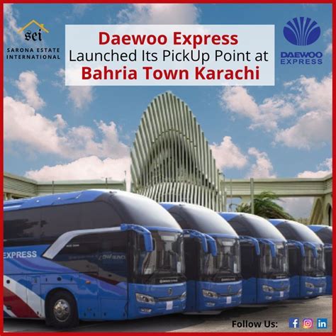 Daewoo Express At Bahria Town Karachi Bahria Town Karachi Daewoo