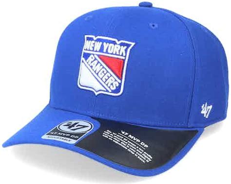 New York Rangers Cold Zone Mvp Dp Royal Adjustable 47 Brand Cap