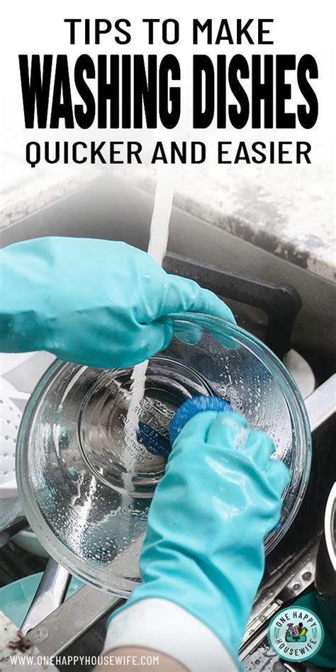 6 Tips To Make Washing Dishes Easier Washing Dishes Hand Wash Dishes