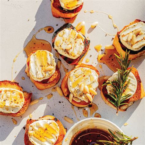 Grilled Goats Cheese Toast With Hot Rosemary Honey Recipe Spinneys Uae