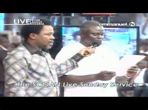 Scoan 29 10 18 special prayer service at the altar. SCOAN 14/09/14: Sunday Live Service "TB Joshua At The ...