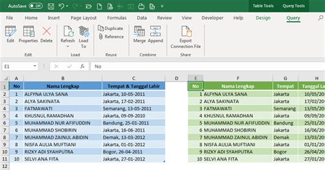 Memisahkan Tempat Dan Tanggal Lahir Di Excel Dg Power Query Rumus Excel