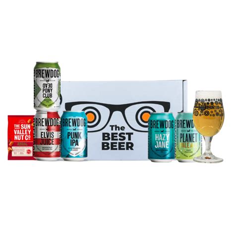 Brewdog Craft Beer 5 Can T Pack With Glass