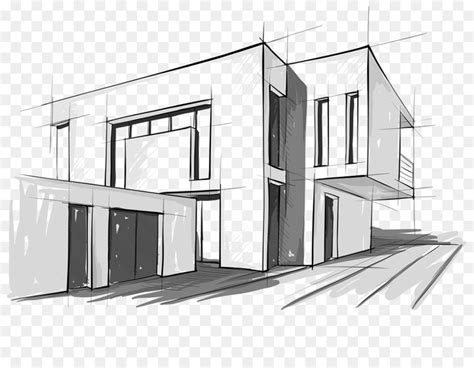 La Arquitectura Dibujo Arquitectónico Dibujo Imagen Png Imagen